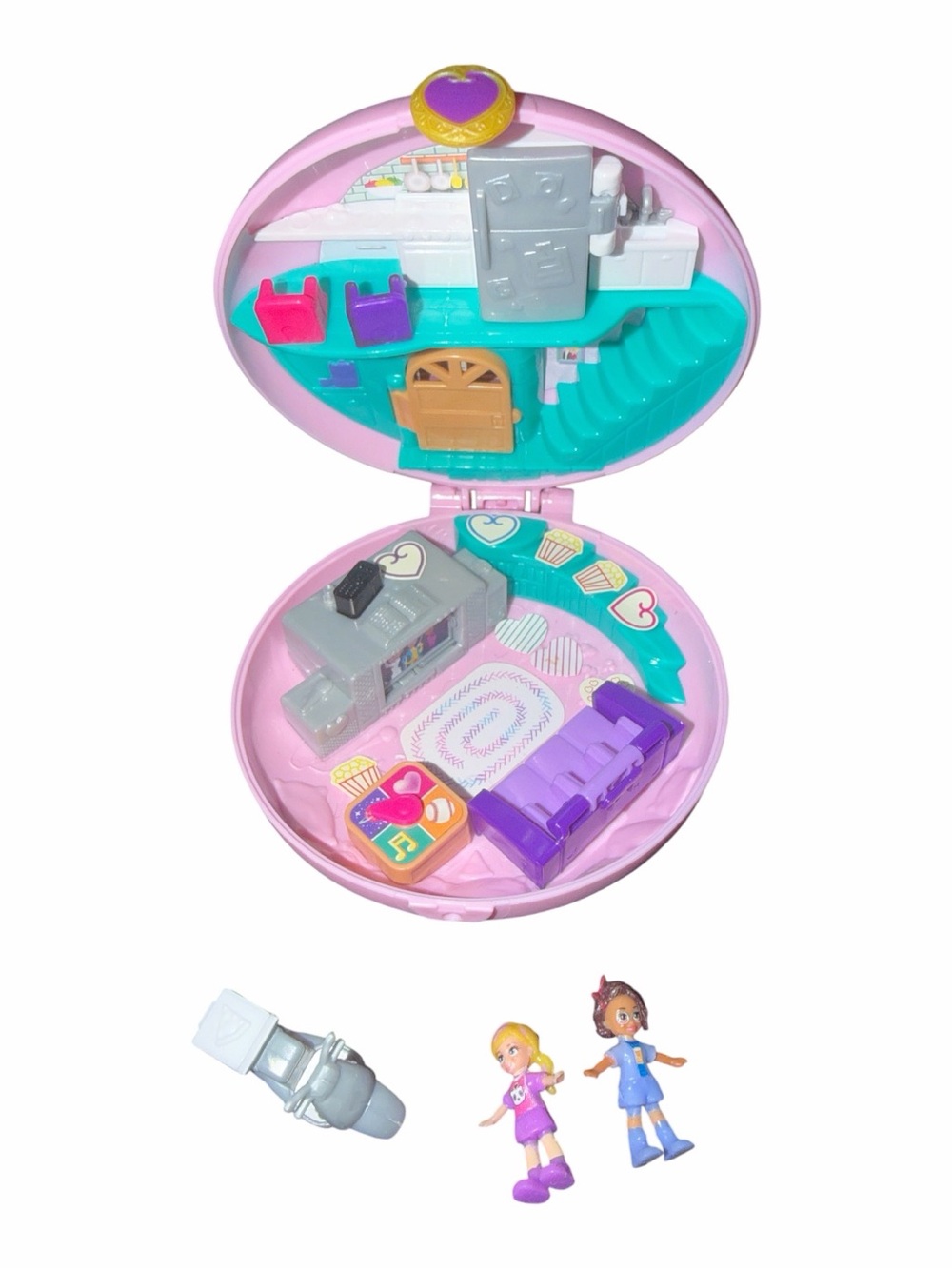 Kids Polly Pocket Donut Pajama party set